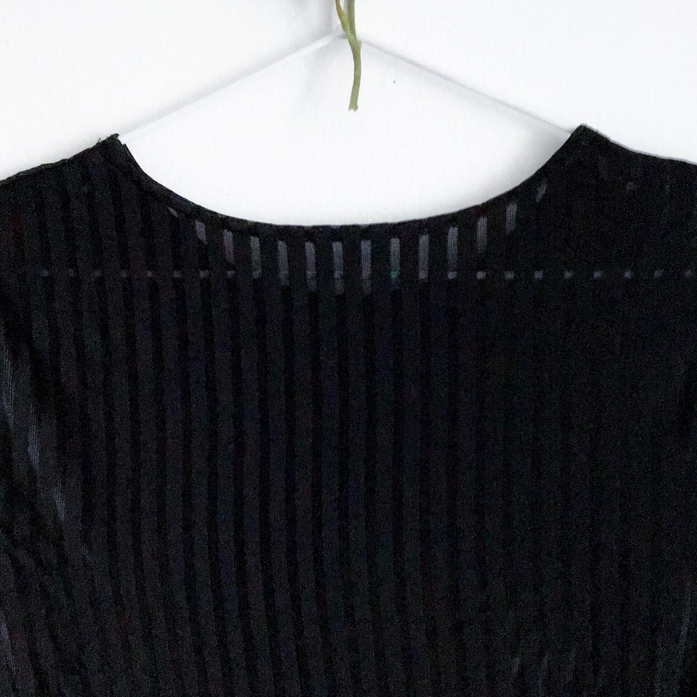 Mesh Ribbed Top - Picture 3 of 3